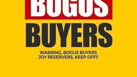 bogus buyer meaning.